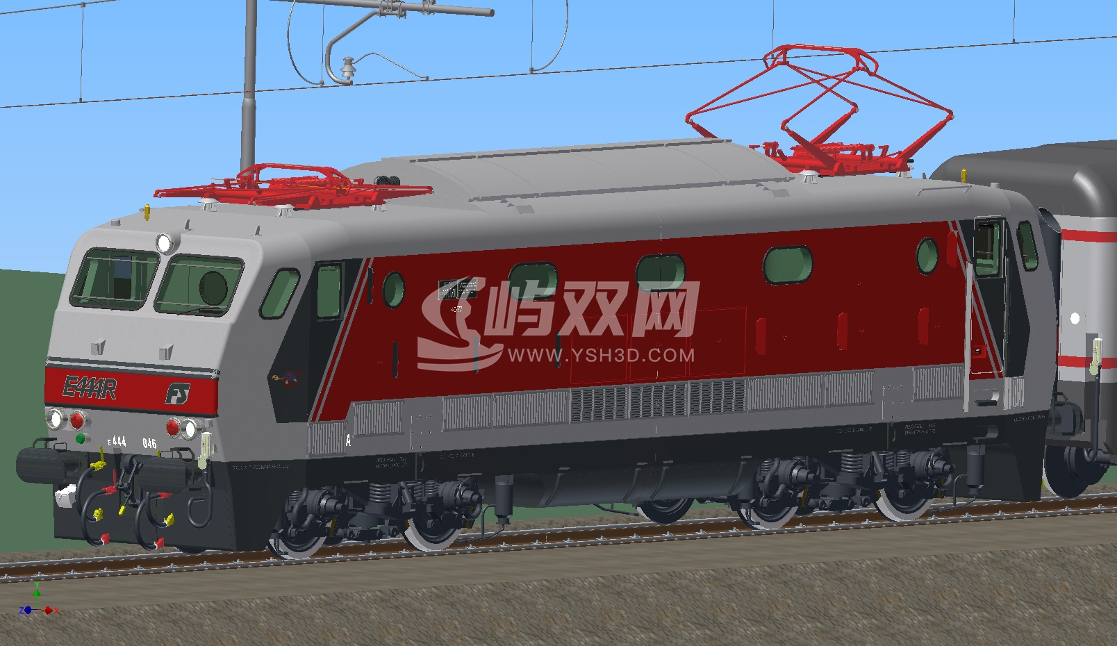 FS E444R铁路机车
